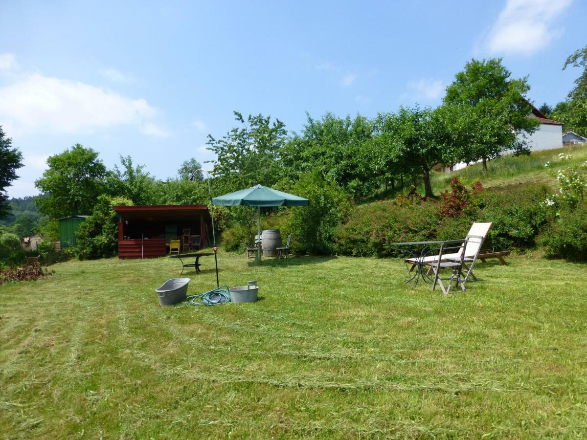 Feriengaleriewohnung Im Denkmal Stilvoll-Komfortabel Baubiologisch Erlenbach  외부 사진
